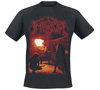 Immortal Diabolical Fullmoon Mysticism Uomo T-Shirt Nero L 100% Cotone Regular
