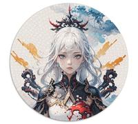 Immortal Heroes Fantasy 1000 Piece for Adults And Kids, Portrait-Puzzle Round Puzzle, Fun Challenging & Brainteasing Stress Reliver Family Educational Games 1000pcs (67.5x67.5cm)