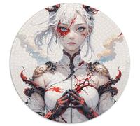 Immortal Heroes Fantasy 1000 Pieces for Kids, Portrait-Puzzle Round Puzzle, Fun Challenging & Brainteasing Stress Reliver Toys for Kids 1000pcs (67.5x67.5cm)