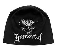 Immortal - Immortal Beanie Hat Northern Chaos Band Logo Nuovo Ufficiale Nero Unisex Size One Size