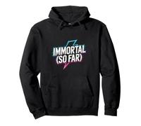 Immortal So Far La Morte sicura Scherza con Il Sarcasmo - Felpa con Cappuccio