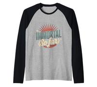 Immortal So Far La Morte sicura Scherza con Il Sarcasmo - Maglia con Maniche Raglan
