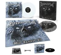 Immortal - War Against All - CD Box con bandiera, pin, patch e slipmat - Nuclear Blast