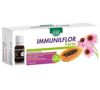 ESI Immunilflor Forte Papaya – Integratore con fermenti lattici e Vitamina C – 12 mini drink