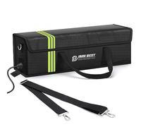 ImnBest Lipo Safe Bag Borsa a Prova di Esplosione a Prova di Fuoco Borsa di Protezione per la Custodia Della Batteria Lipo di Grande Capacità per la Ricarica e lo Stoccaggio
