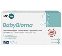 IMOPRO Babybioma Fragola - 10 Flaconcini Per La Flora Intestinale