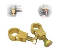 IMOCKA Pure Copper Battery Connection Clip, Car Battery Terminal Cable Clamp, Battery Terminal Wire Clips, Car Battery Terminal Connectors Kit (2pcs)