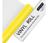IModeur Vinile adesivo permanente giallo opaco, 10ft, per Cricut, Silhouette, Cameo e altri progetti fai da te