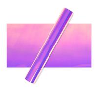 IModeur Vinilo adesivo Opale Rosa Viola - 30,5 cm x 153 cm pellicola adesiva olografico, vinile per Cricut, Silhouette Cameo, La maggior parte delle macchine da taglio