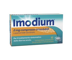 IMODIUM*12CPR OROSOL 2MG