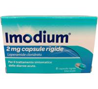 Imodium 2 Mg Loperamide Cloridrato 8 Capsule Rigide