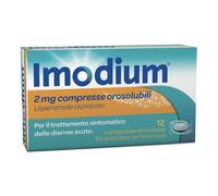 Imodium 2mg 12 compresse orosolubili