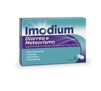 Imodium Diarrea e Meteorismo 12 Compresse