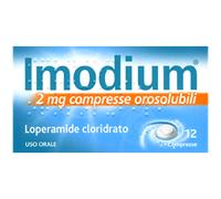 IMODIUM farmaco antidiarroico 12 compresse orosolubili 2mg