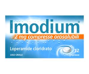 IMODIUM farmaco antidiarroico 12 compresse orosolubili 2mg