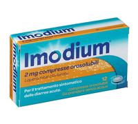 Imodium IMODIUM IMODIUM 12 compresse orosolubili 2 mg