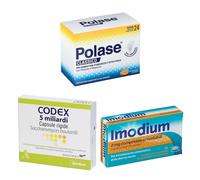 Imodium Orosolubile + Codex + Polase 1 pz Set