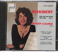 Imogen Cooper - Schubert: The Last Six Years 1823-1828, Piano Music Volume 1 by Imogen Cooper (2001-05-25)