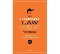 Imogen Moore Craig The Successful Law Student: An Insider's Guide t (Tascabile)