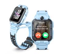 imoo Watch Phone, Smartwatch 4G per bambini con videochiamate HD, Smartwatch per bambini con GPS e monitoraggio in tempo reale, resistenza all'acqua IPX8 (Z7, Blu)