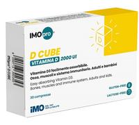 Imopro D Cube Integratore Salute Ossa Con Vitamina D 30 Compresse