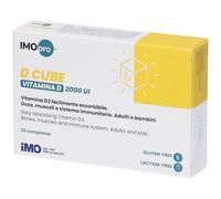 Imo Integratore Imopro D Cube vitamina D e magnesio, 30cpr