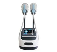 IMOSEI Dispositivo elettromagnetico per scolpire il corpo, strumento dimagrante con 2 manici, energia e intensità regolabili, massaggiatore per la rimozione della cellulite, per la rimozione di grasso