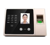 IMOSEI Macchina Presenza, Registratore Biometrico Di Presenze Con Face, Identificazione Veloce, U Disk Scarica Report, Capacità 100.000, Impronte Digitali E Password, Adatto Per Imprese