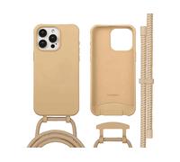 IMOSHION Backcover con cordino staccabile COVER per Apple iPhone 15 Pro Max, Beige