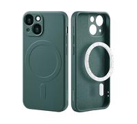 IMOSHION Backcover metallo Cover per Apple iPhone 13 Mini, Verde scuro
