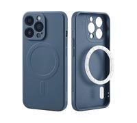 IMOSHION Backcover metallo Cover per Apple iPhone 13 Pro, Blu scuro