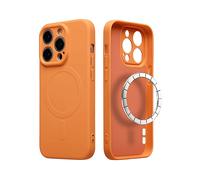 IMOSHION Backcover metallo COVER per Apple iPhone 14 Pro, Arancio
