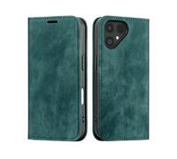 IMOSHION Bookcase CUSTODIA A LIBRO per Fairphone Fairphone 6, Verde scuro
