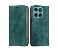 IMOSHION Bookcase CUSTODIA A LIBRO per Motorola Moto G57 Power, Verde