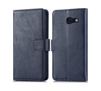 IMOSHION Custodia porta carte de luxe adatta per Samsung Galaxy A5 (2017) Cover per Samsung Samsung Galaxy A5 (2017), Blu scuro