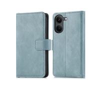 IMOSHION de luxe CUSTODIA A LIBRO per Xiaomi Xiaomi Poco X8 Pro, Azzurro