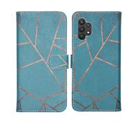 IMOSHION Design a libro morbida Cover per Samsung Samsung Galaxy A32 (5G), Multicolore