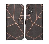 IMOSHION Design a libro morbida Cover per Samsung Samsung Galaxy A32 (5G), Multicolore