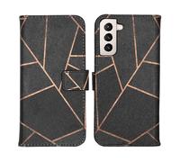 IMOSHION Design a libro morbida Cover per Samsung Samsung Galaxy S21 Plus, Multicolore