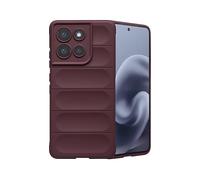 IMOSHION EasyGrip Backcover COVER per Motorola Motorola Moto G86, Rosso scuro