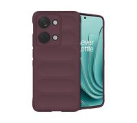 IMOSHION EasyGrip Backcover Cover per OnePlus OnePlus Nord 3, Aubergine