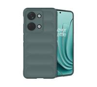IMOSHION EasyGrip Backcover Cover per OnePlus OnePlus Nord 3, Verde scuro