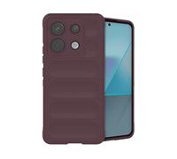 IMOSHION EasyGrip Backcover Cover per Xiaomi Xiaomi Poco X6 Pro, Aubergine