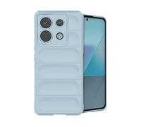 IMOSHION EasyGrip Backcover Cover per Xiaomi Xiaomi Poco X6 Pro, Azzurro