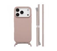 IMOSHION in Silicone con cordino COVER per Apple iPhone 17 Pro, Rosa