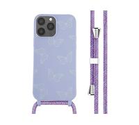 IMOSHION in Silicone di Design con cordino Cover per Apple iPhone 13 Pro Max, Multicolore