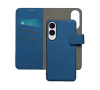 IMOSHION Luxury CUSTODIA A LIBRO per Samsung Samsung Galaxy S25 Edge, Blu