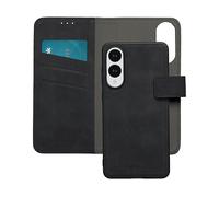 IMOSHION Luxury CUSTODIA A LIBRO per Samsung Samsung Galaxy S25 Edge, Nero