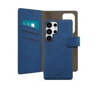 IMOSHION Luxury CUSTODIA A LIBRO per Samsung Samsung Galaxy S25 Ultra, Blu