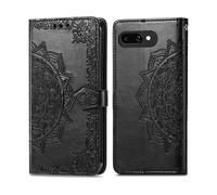 IMOSHION Mandala CUSTODIA A LIBRO per Google Google Pixel 9a, Nero